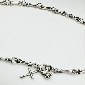 50 Bones Sterling Silver Necklace